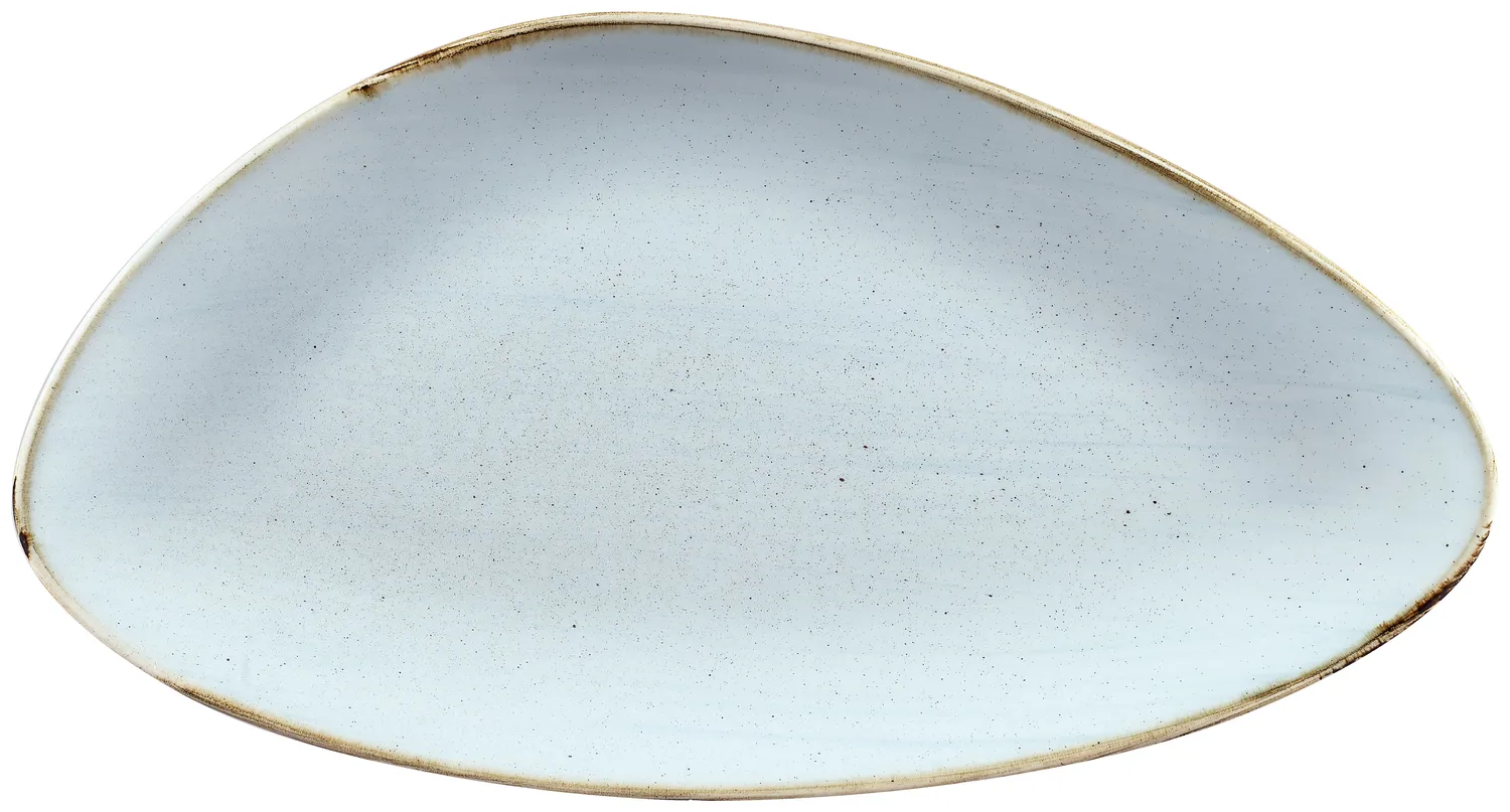 Fuente Chef Stonecast Duck Egg Triangular