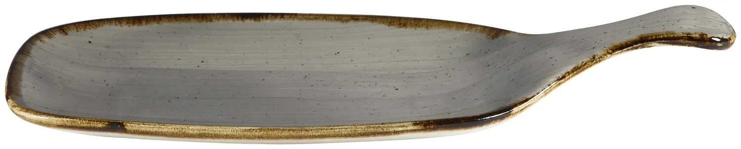 Fuente Stonecast Peppercorn Con asa