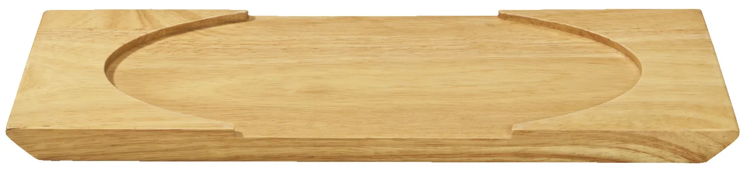 Base de madera rectangular Pegosi