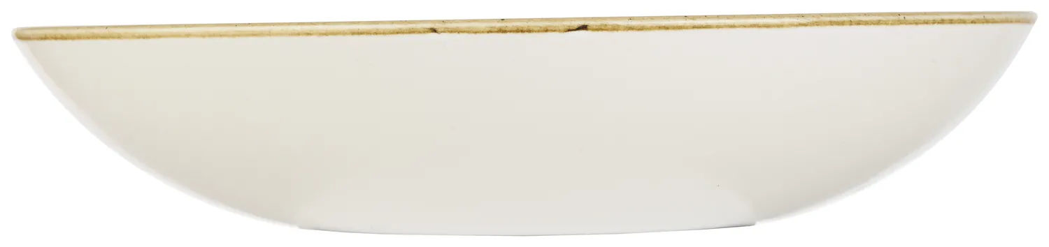 Cuenco profundo Stonecast Barley White Borde inclinado
