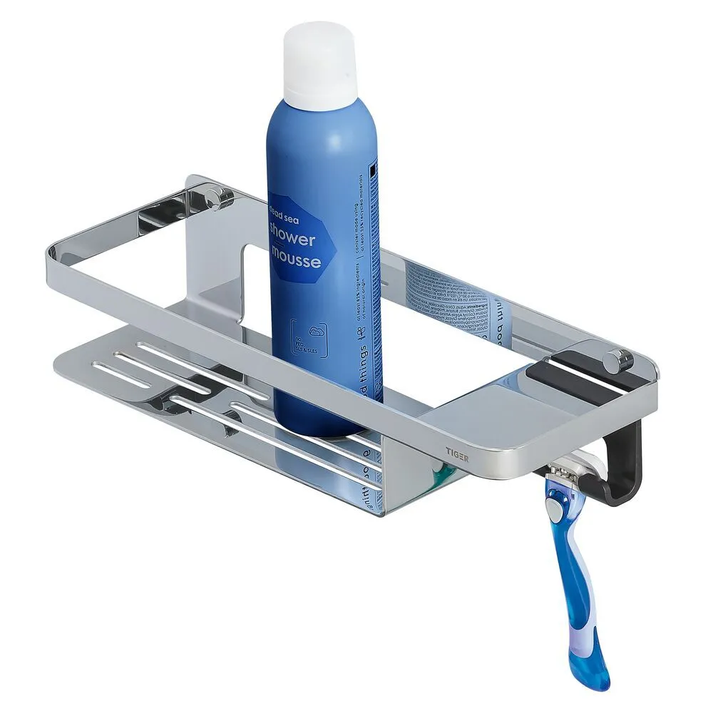 Cesta para ducha con toallero Caddy