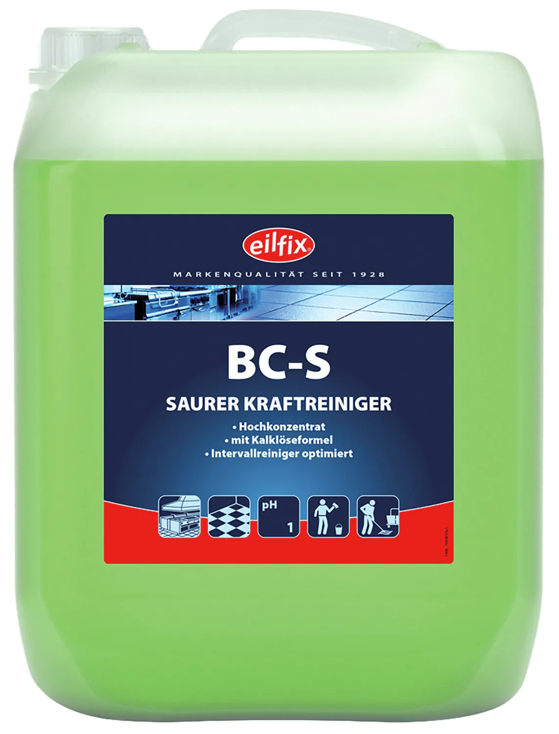 BC S Limpiador concentrado ácido para toda la cocina