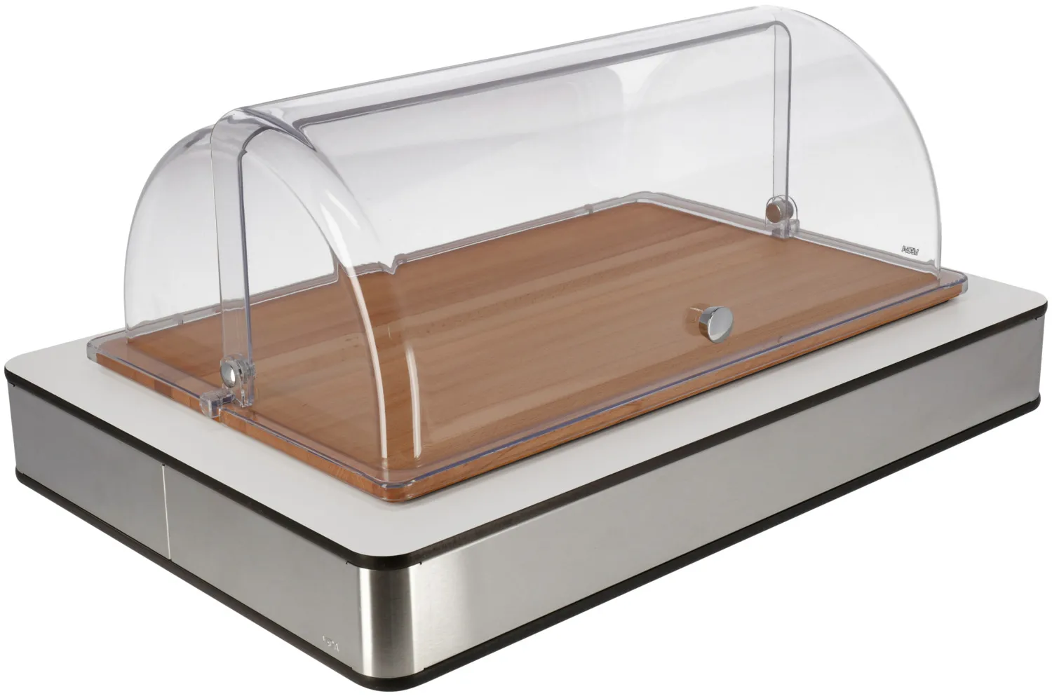 Vitrina refrigeradora Fundale blanco madera 1/1