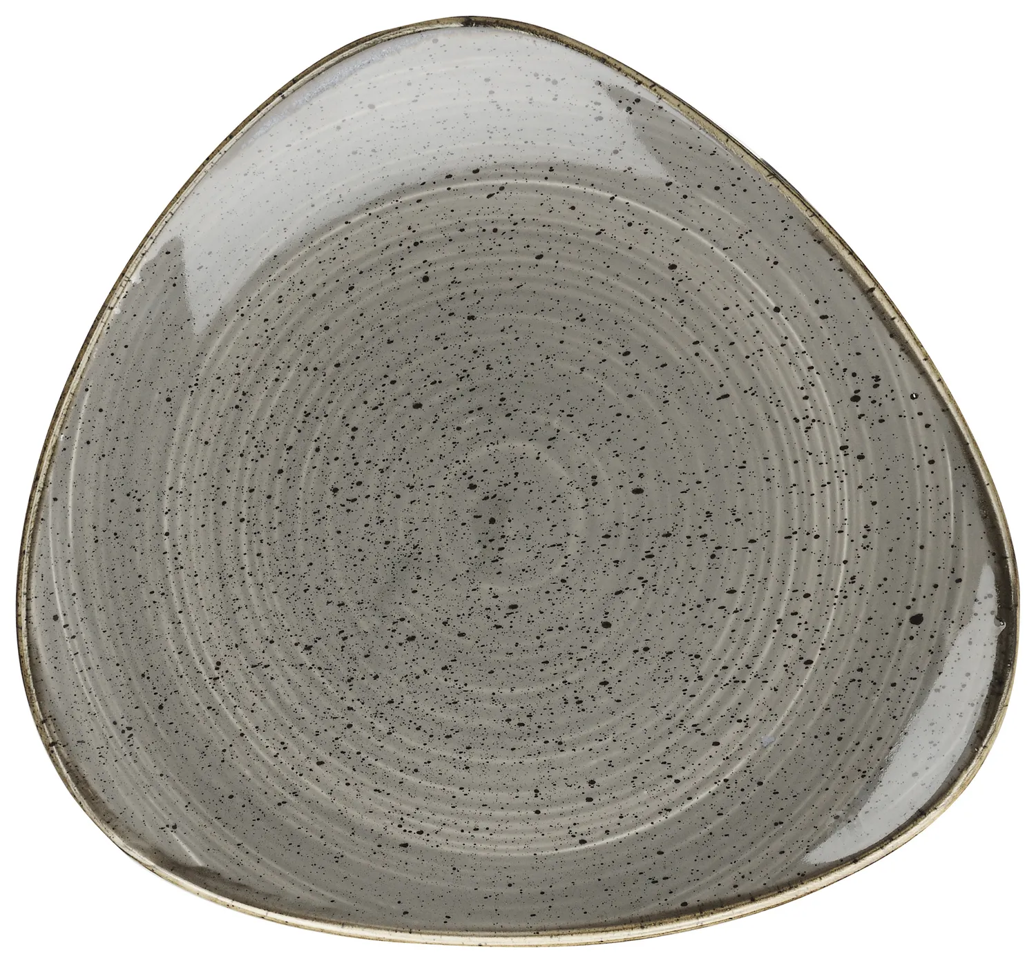 Plato Stonecast Peppercorn Triangular