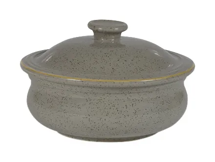 Sopera Stonecast Peppercorn Tapa M 43 cl