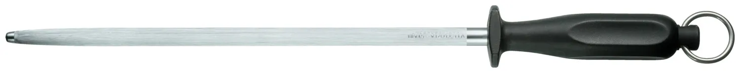 Afilador de cuchillos, 30cm, alambre fino, redondo