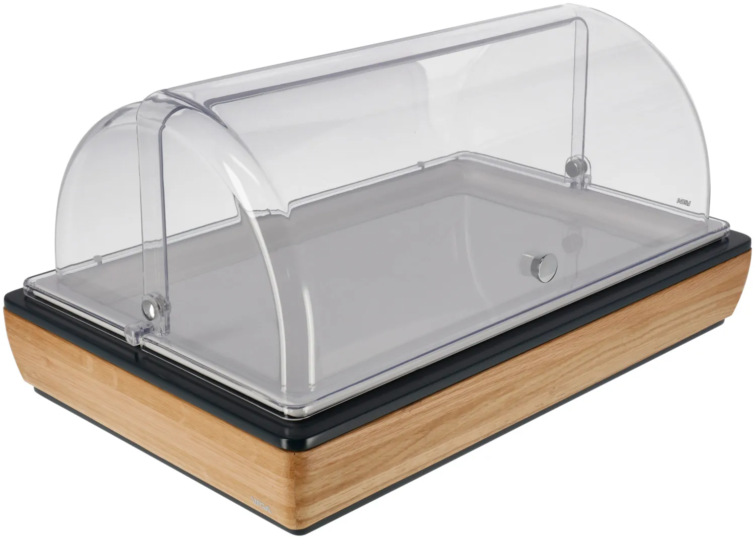 Vitrina refrigerada Montana roble melamina blanco 1/1