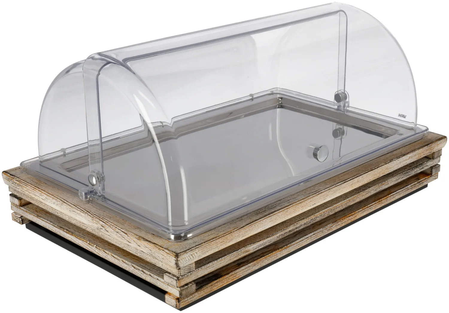 Vitrina refrigeradora Natchez acero inoxidable 1/1