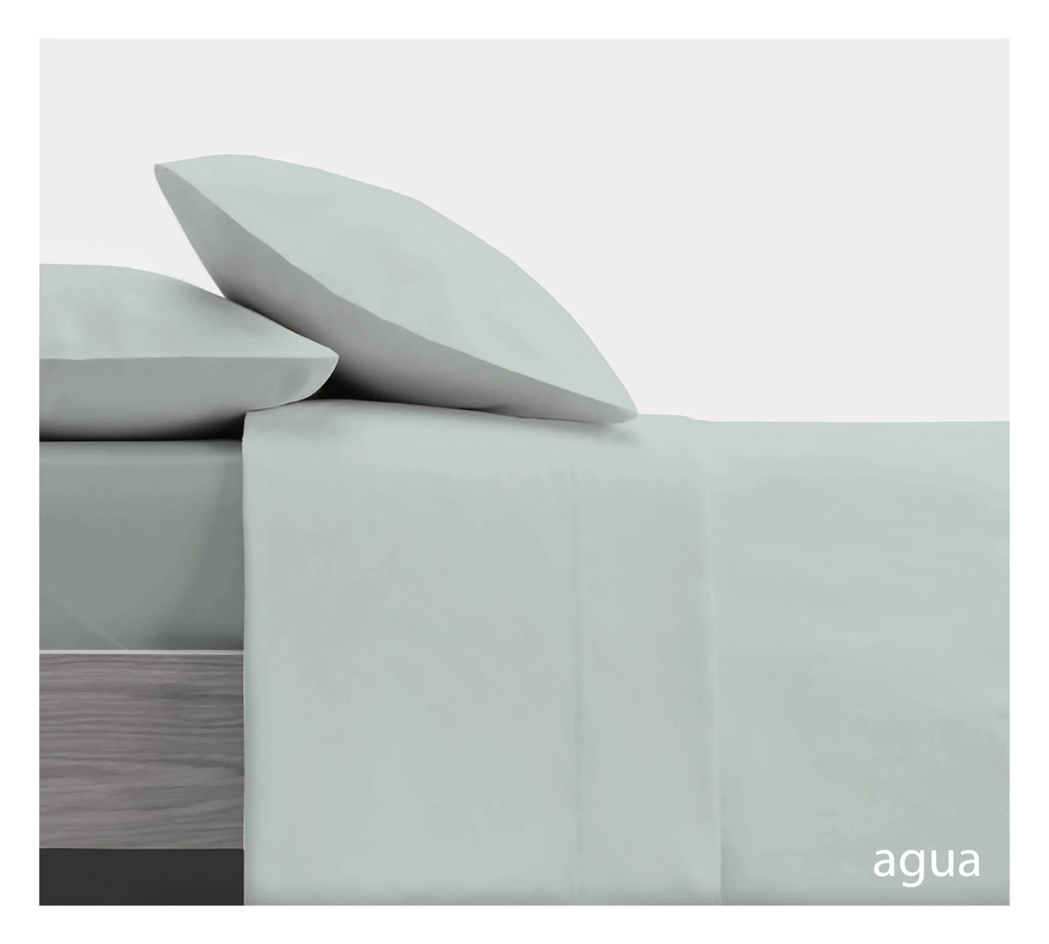 Juego de Sábanas 3 Piezas Algodón 50% Lisas