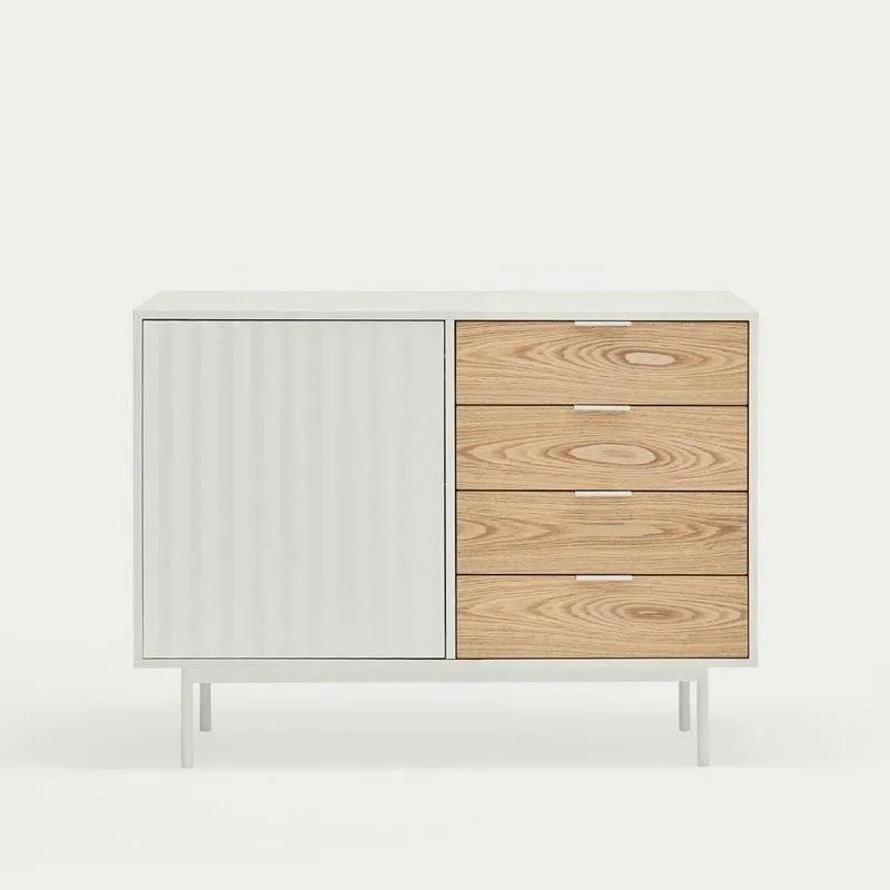Aparador moderno en Madera y DM Sierra 1P4C