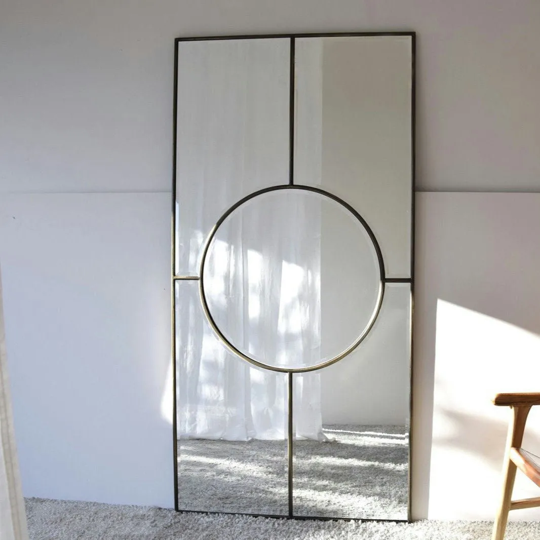 Espejo Decorativo de Suelo - Circulo