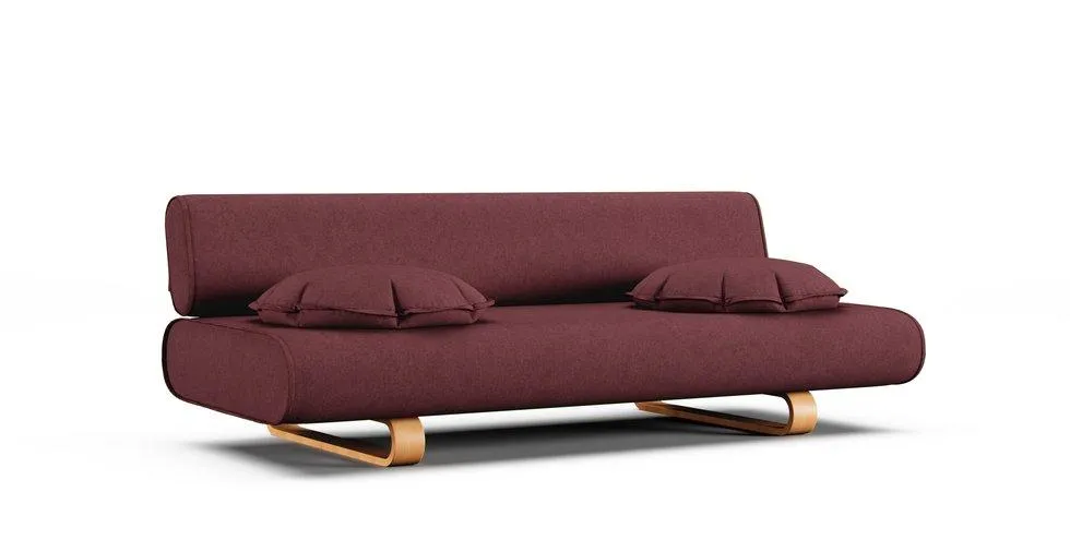 Allerum Sofa Bed Cover - Everyday Weave Maroon