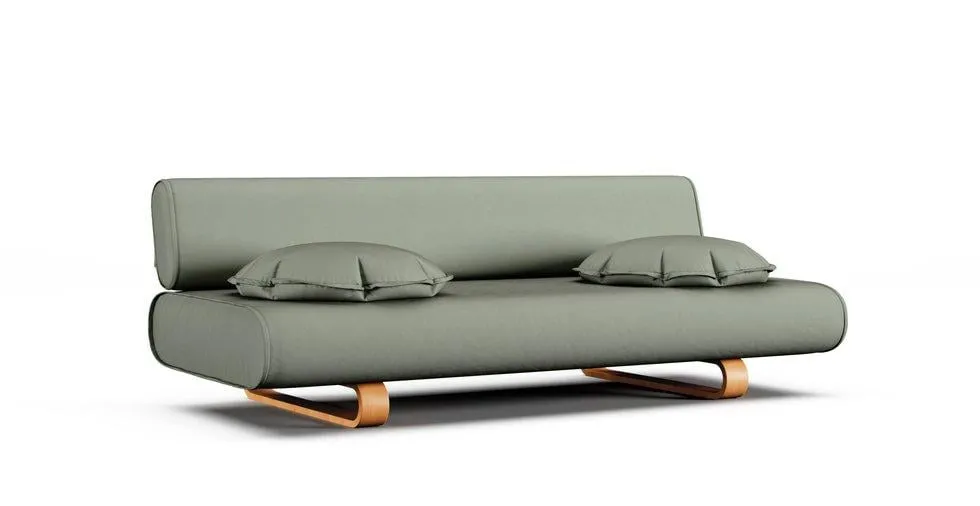 Allerum Sofa Bed Cover - Cotton Canvas Silver Sage