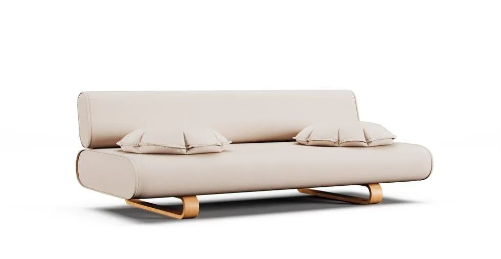 Allerum Sofa Bed Cover - Care+ Canvas Beige