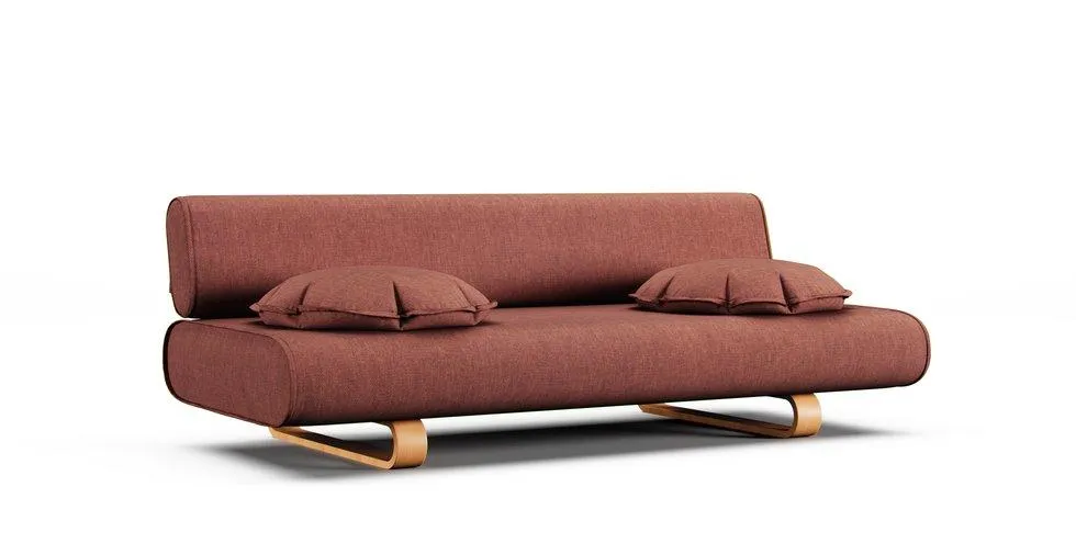 Allerum Sofa Bed Cover - Care+ Tweed Sunset