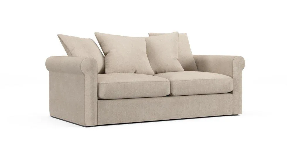 Gronlid 2-seater Sofa-Bed Cover - Mod Basketweave Oatmeal