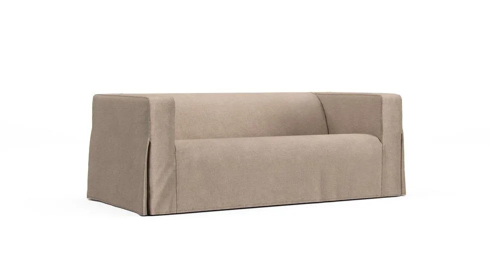 Klippan 2 Seater Sofa Cover - Mod Basketweave Flax