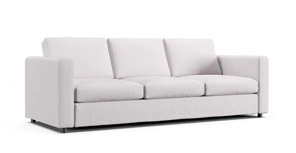 Vimle Sofa Cover - Everyday Cotton Pebble