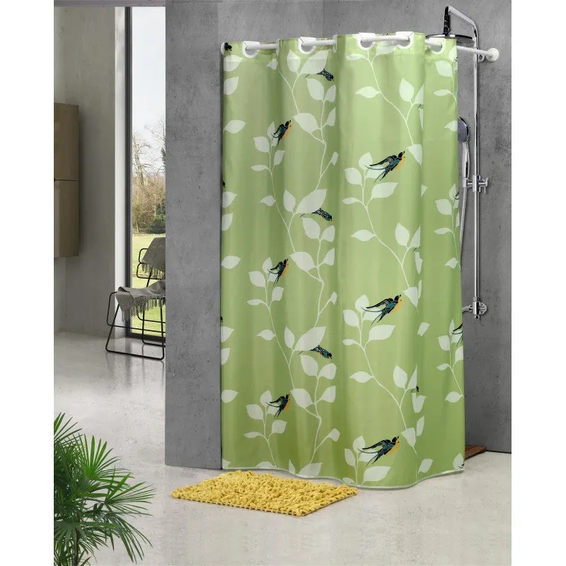Cortina de baño 180x200cm MODELO PÁJAROS