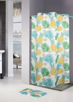 Cortina de baño 180x200cm MODELO PIÑAS