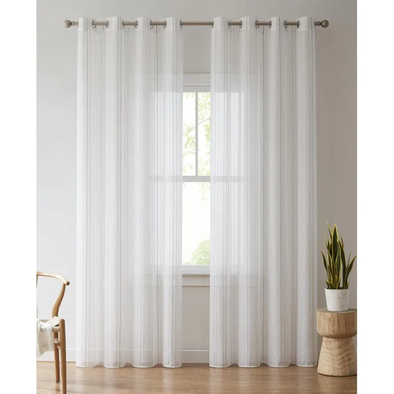 Visillo 140x265cm MODELO SILVER (impronta) INCLUYE SOLO UNA HOJA