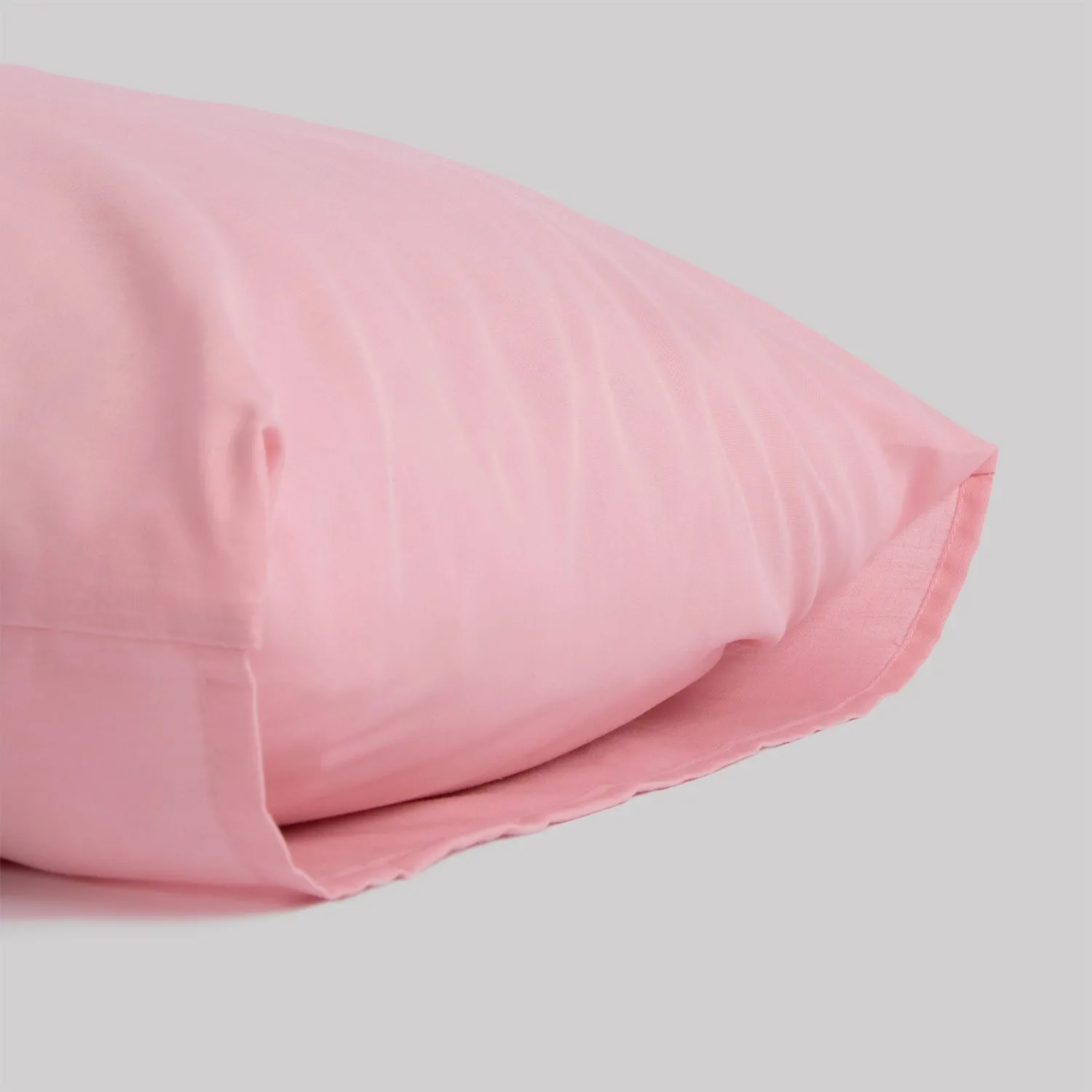 Funda de Almohada Economic Rosa Palo