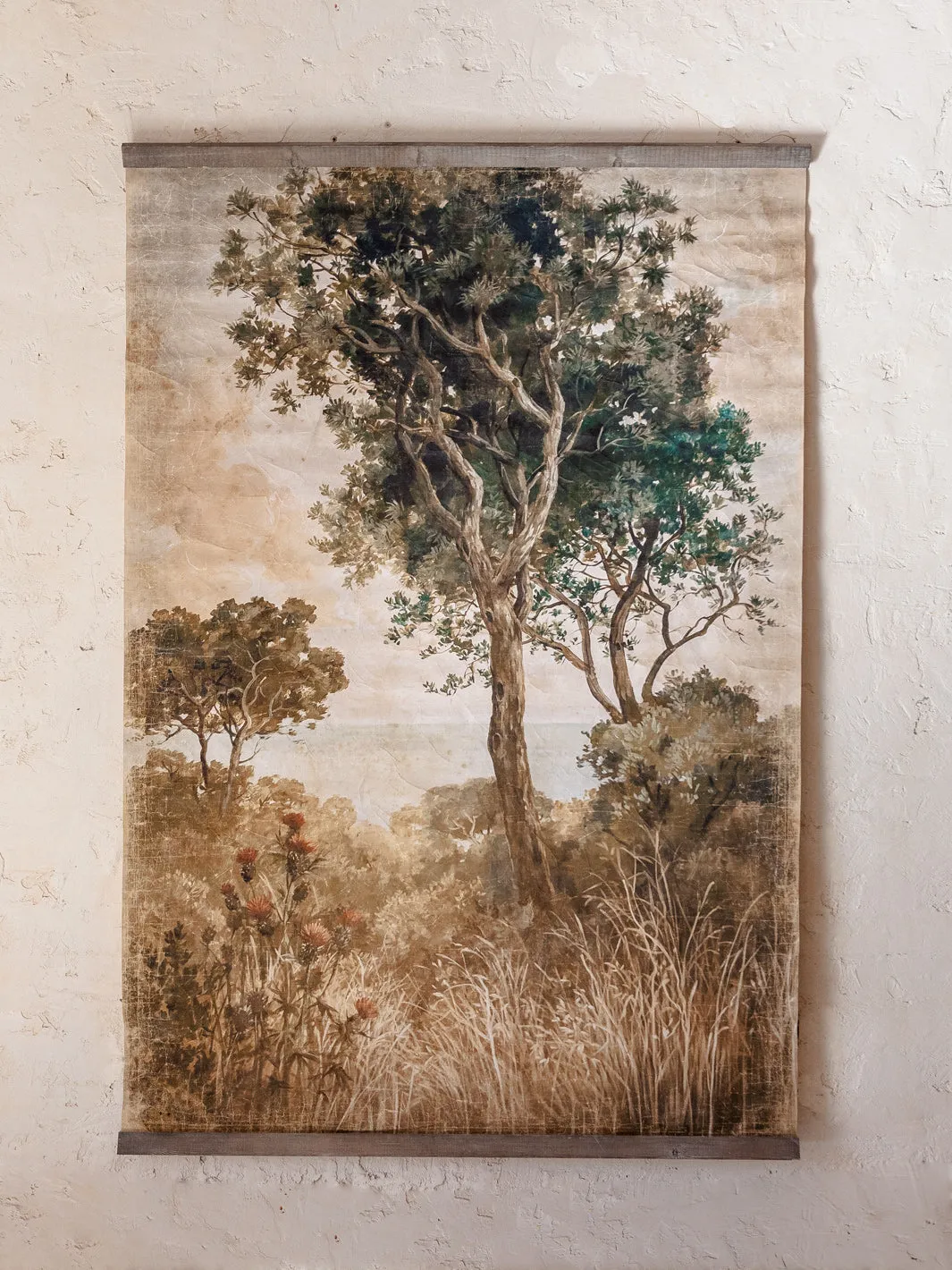 Pinos y cardos (120x180cm)