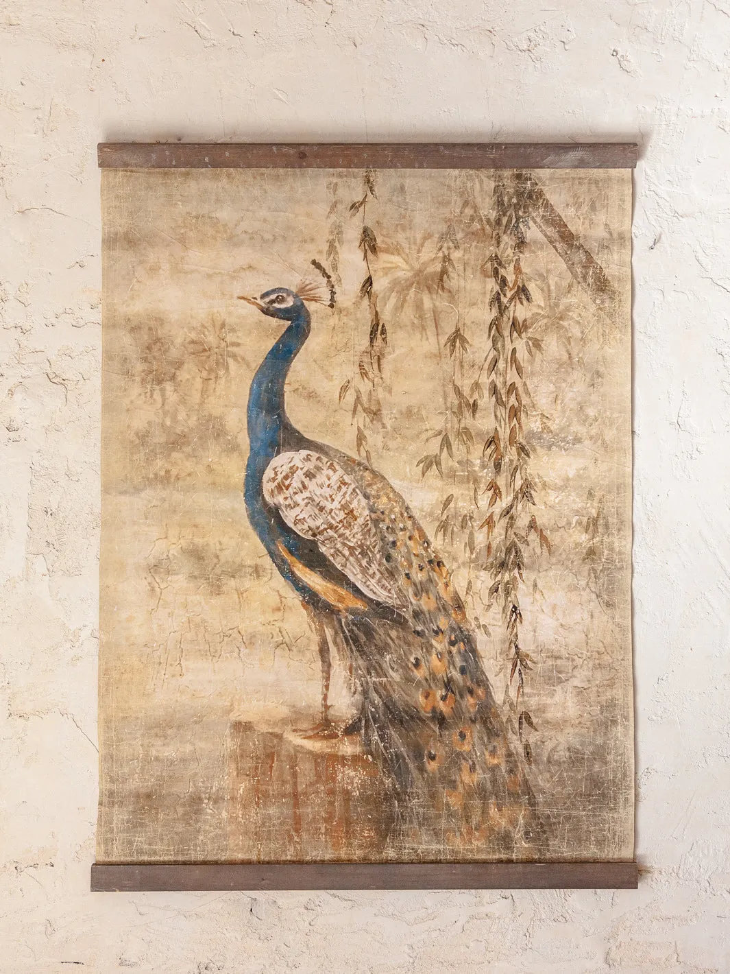 Blue Peacock (90x120cm)