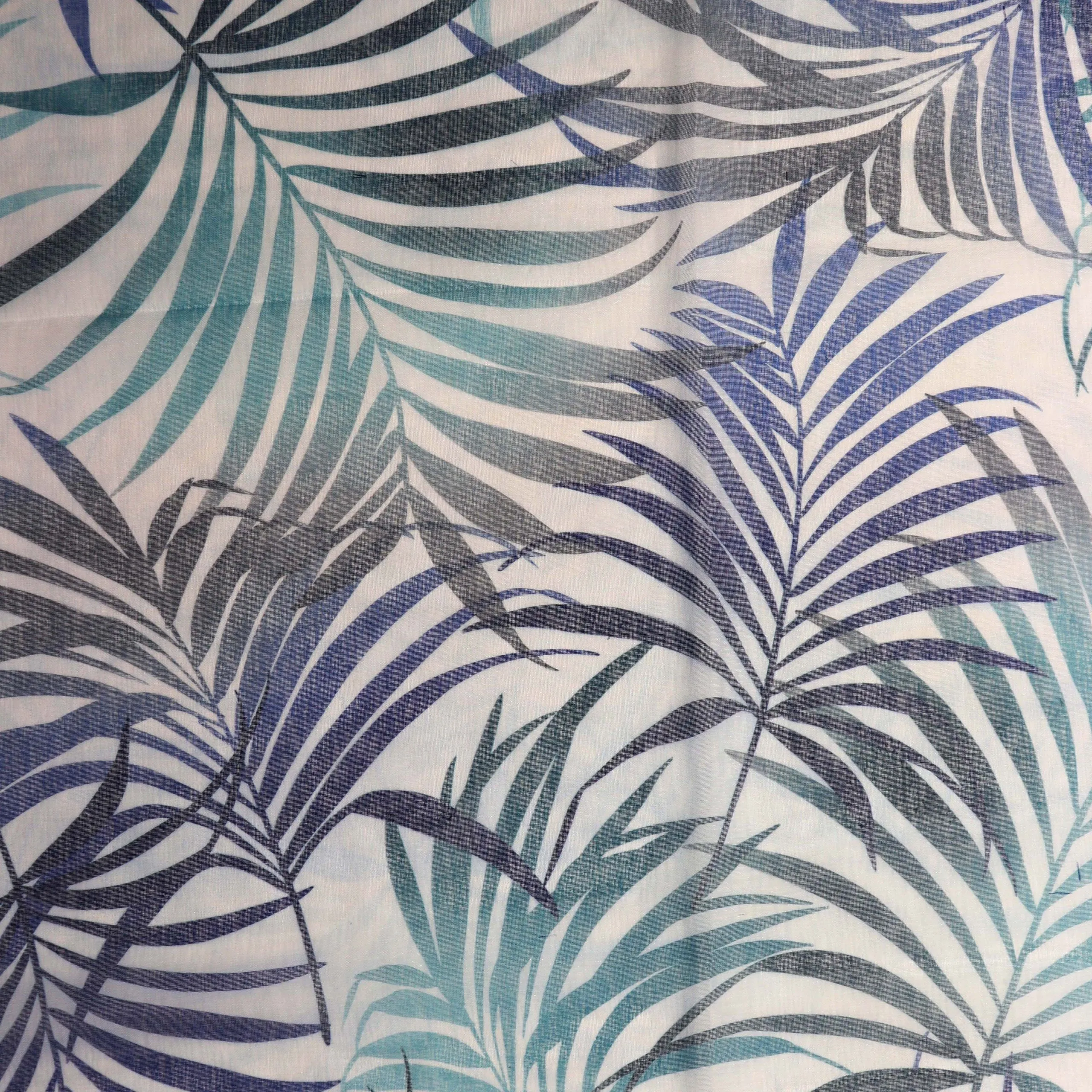Cortina Mujji 140x265 cm Tropic Azul 03