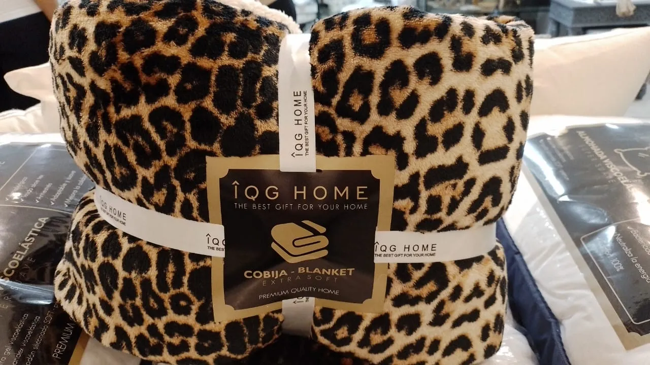Cobija Ovejera Animal Print