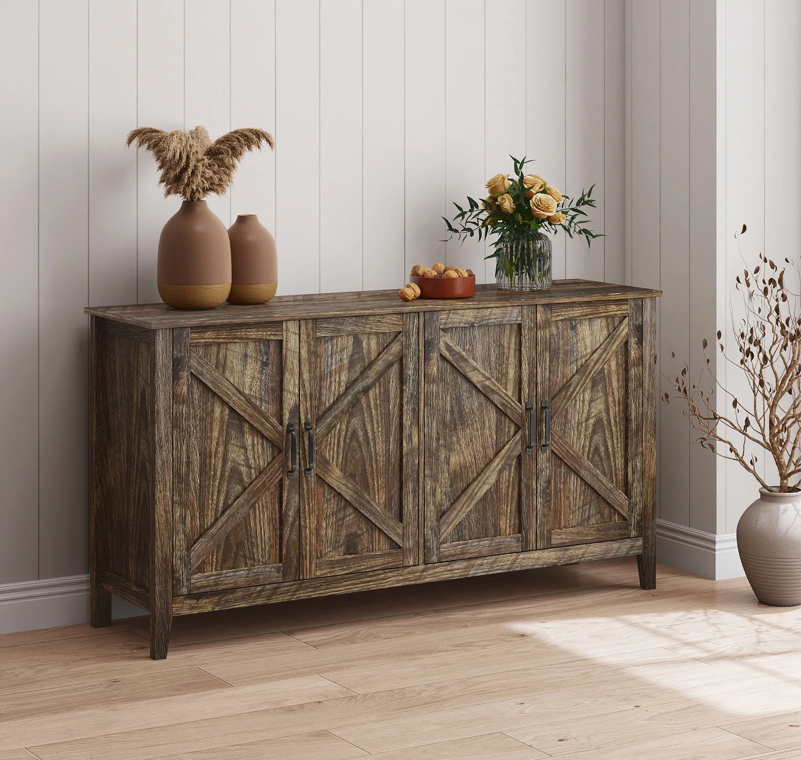 Aparador color Roble Rustic 140 cm Olivia