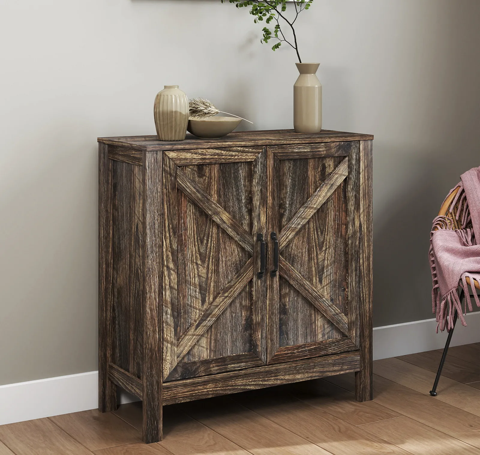 Aparador color Roble Rustic 80 cm Olivia