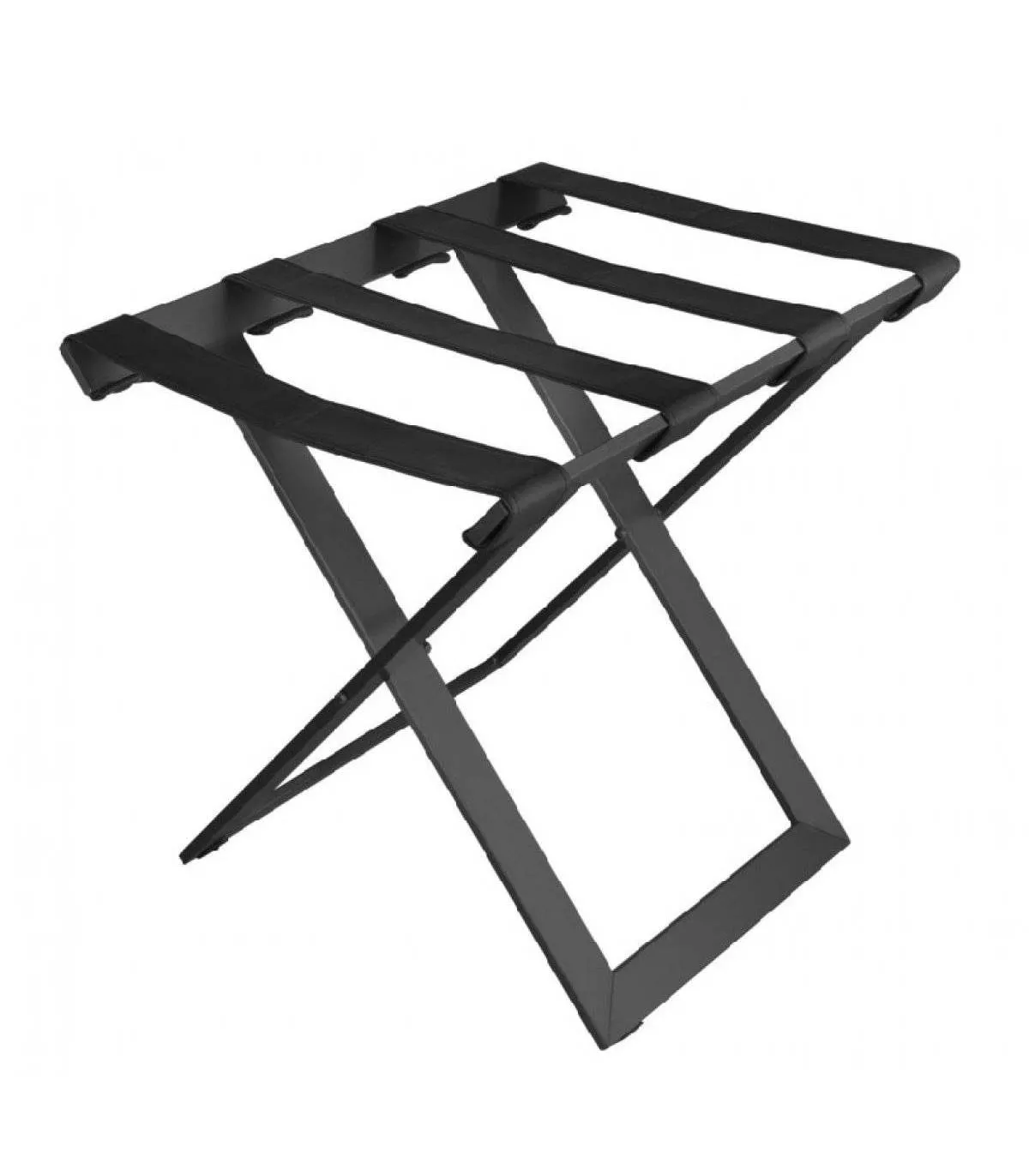 Apoyamaletas Metálico Negro Design