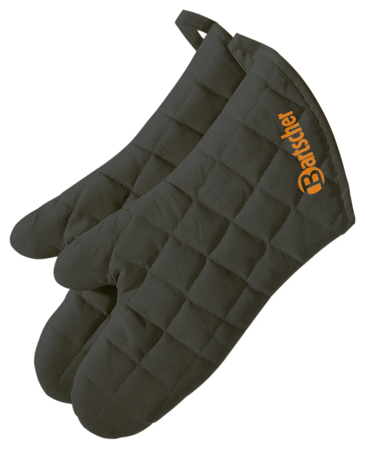 Algodón 1 par de guantes de horno, largo 32 cm