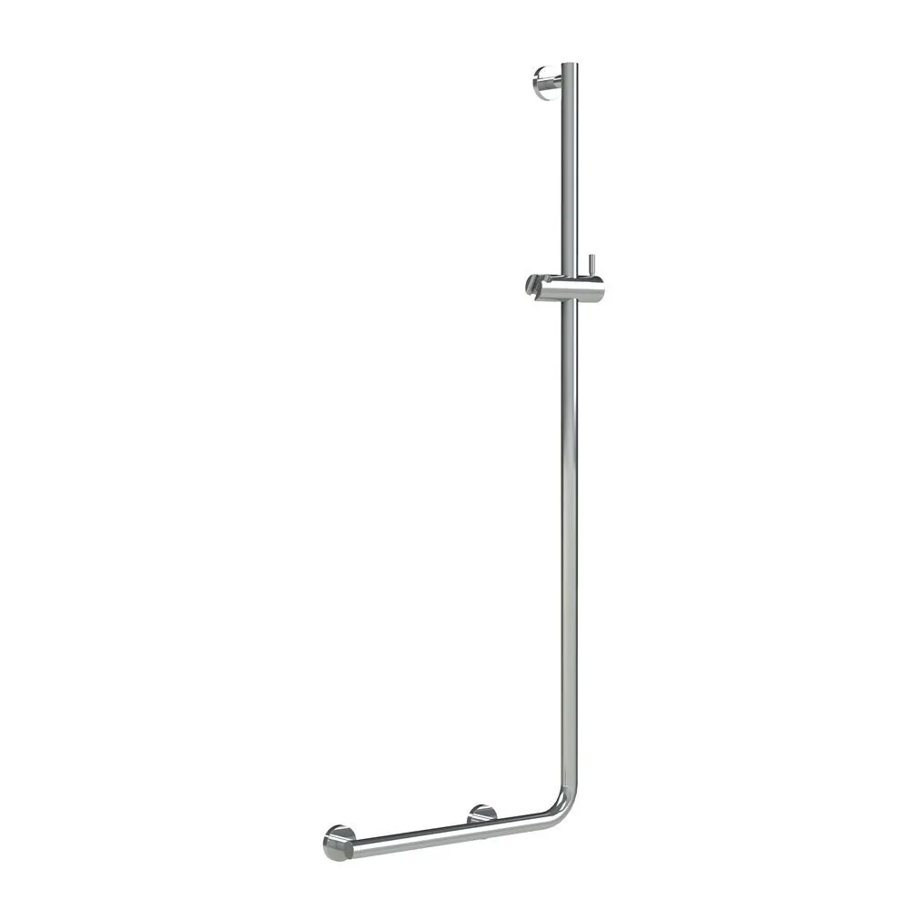 Barra de baño/ducha Boston Comfort & Safety acero inox. cromado Barra derecha