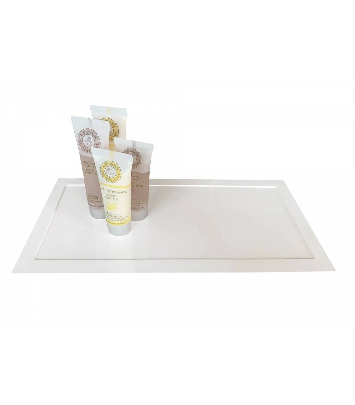 Bandeja amenities Zen blanca