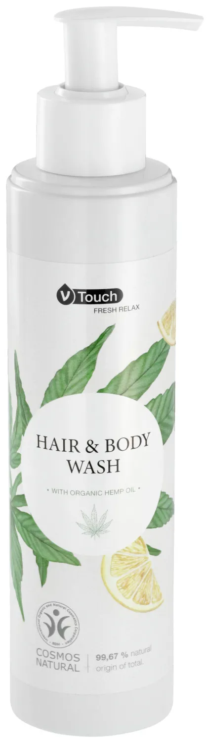 Champú & Gel de ducha Fresh Relax en dispensador de bomba