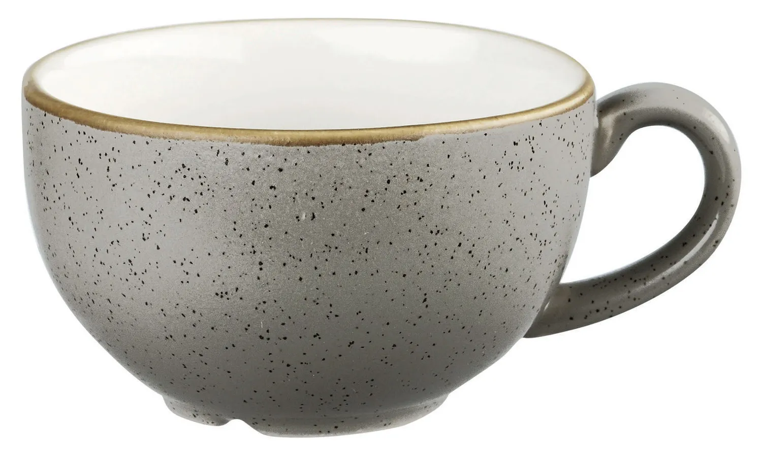 Taza de capuchino Stonecast Peppercorn