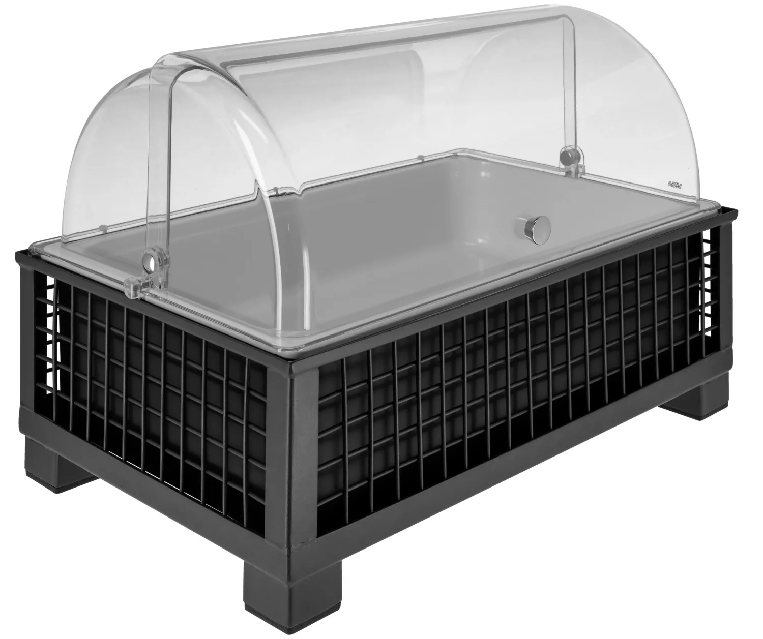 Vitrina refrigerada Portland 10 cm melamina blanco 1/1