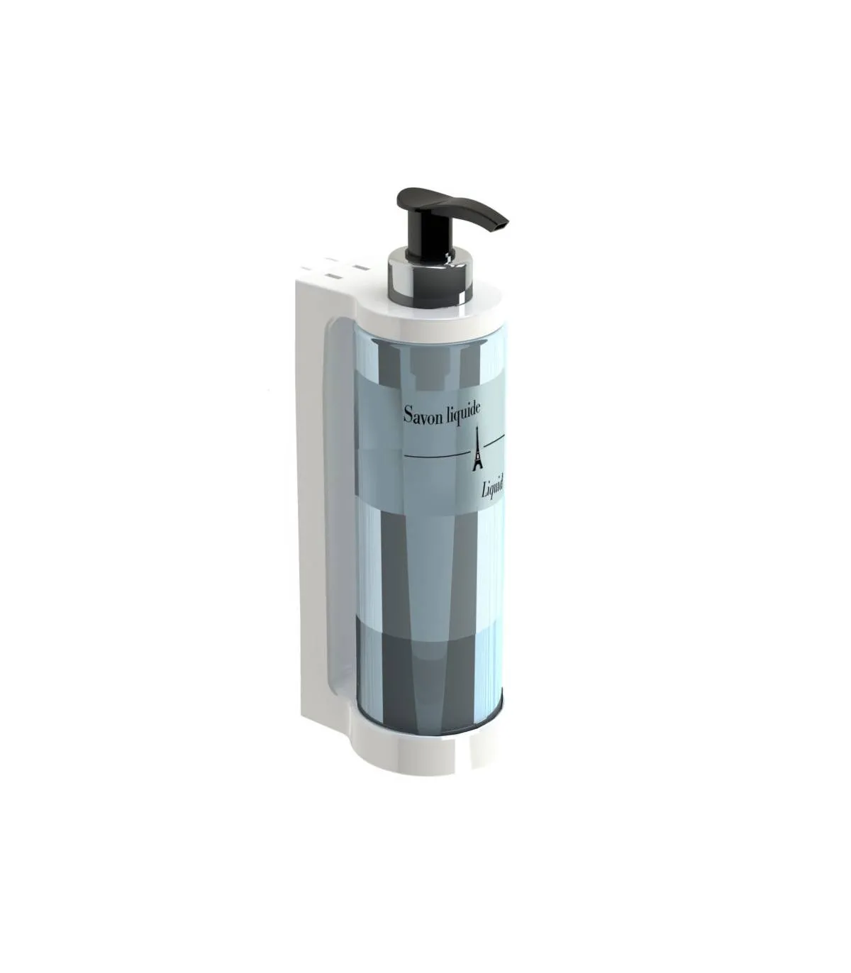 Dispensador jabón Isiss blanco