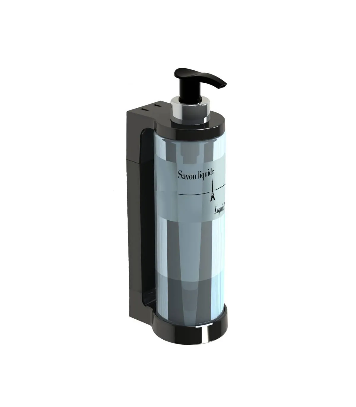 Dispensador jabón Isiss Negro