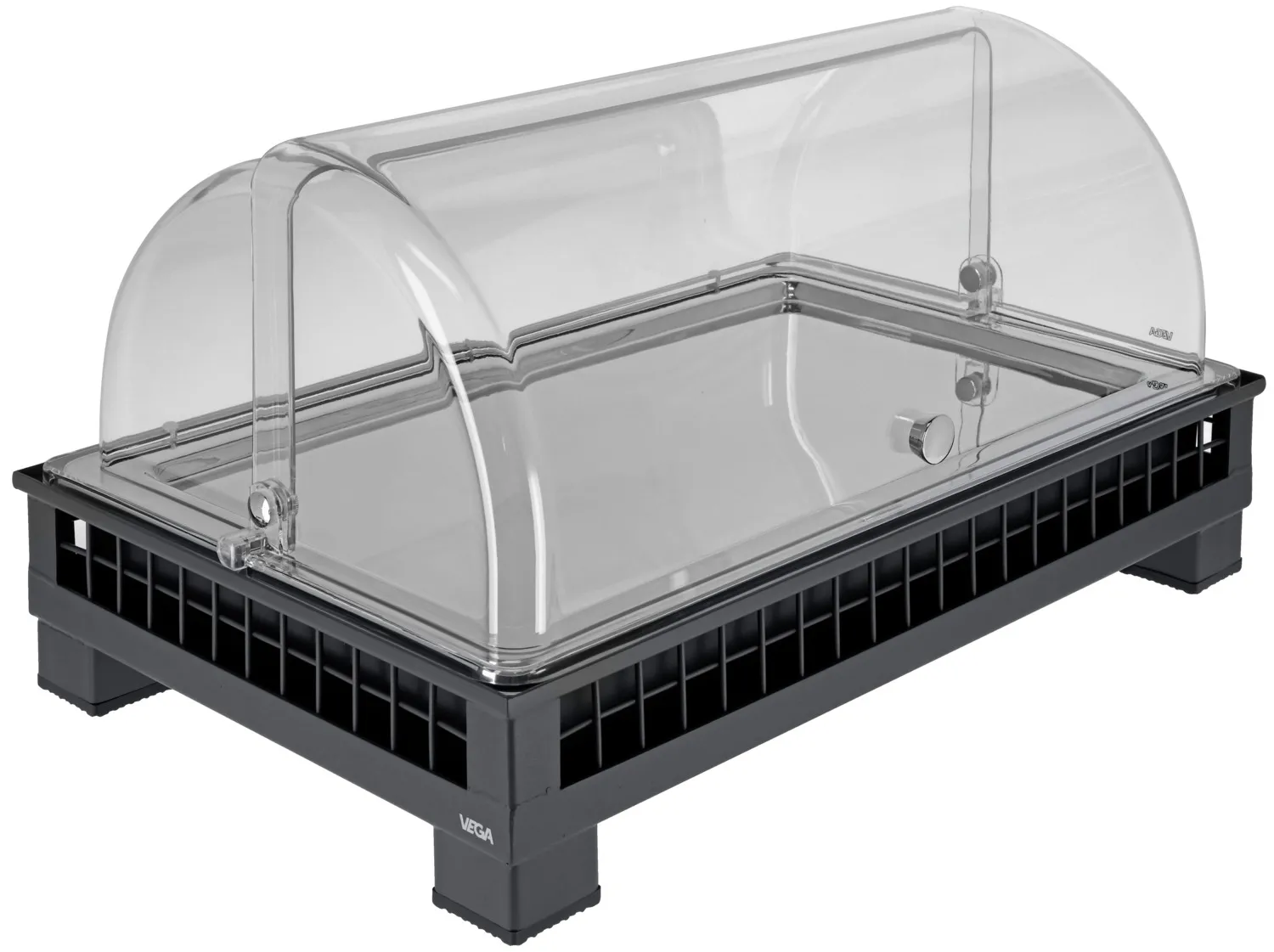 Vitrina refrigerada Portland acero inoxidable 1/1