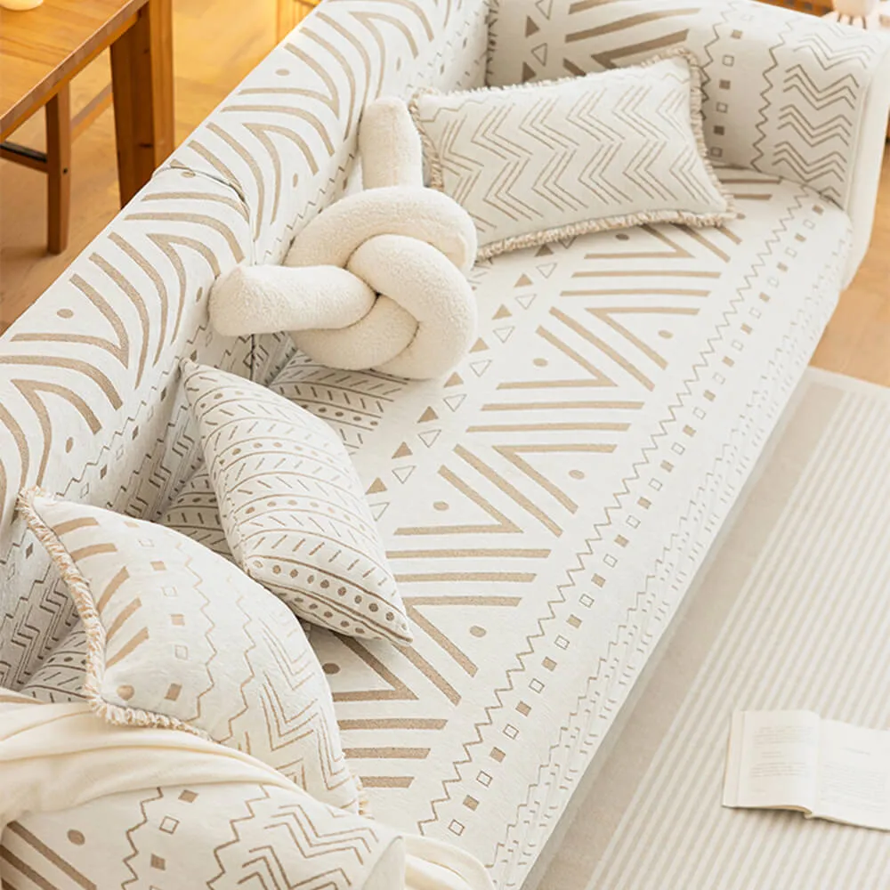 Funda de sofá seccional decorativa para sofá