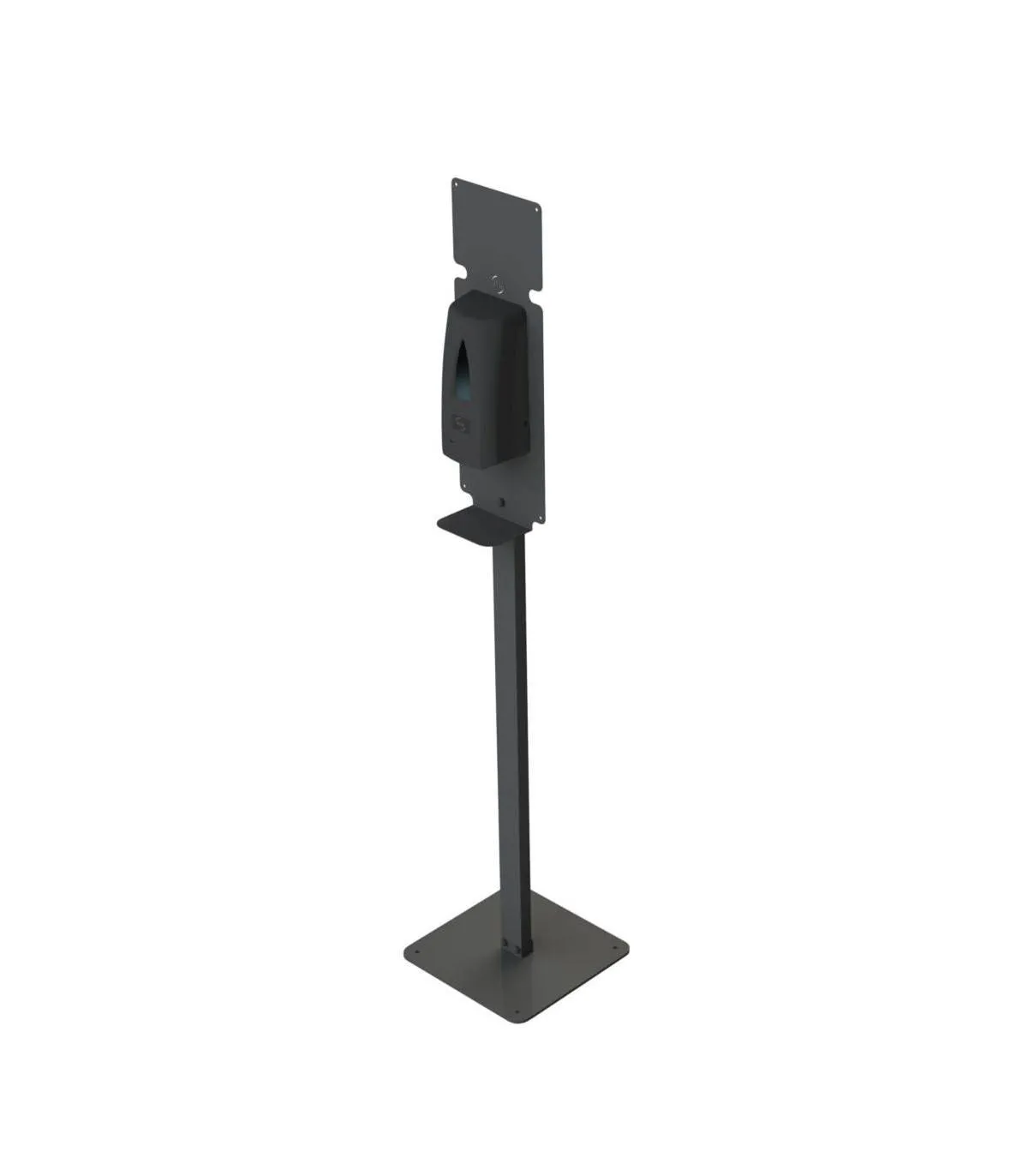 Totem Dispensador Gel automático Negro JVD